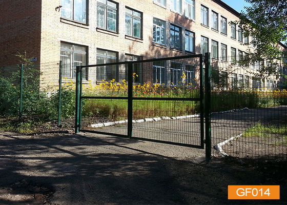 Pvc Met een laag bedekt Dubbel 50x200mm de Omheining Gate van de Metaaltuin 5 Voet Hoogte