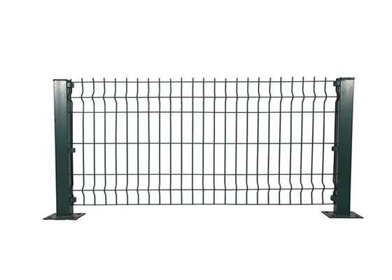 Aangepaste 1/2-inch 1x2 6x6 gelast tuin draadmaas hek gegalvaniseerd staal gebogen 3d draadmaas hek