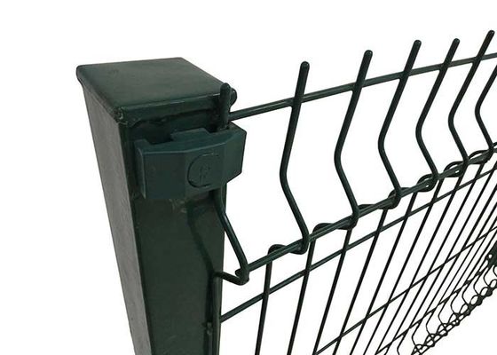 Aangepaste 1/2-inch 1x2 6x6 gelast tuin draadmaas hek gegalvaniseerd staal gebogen 3d draadmaas hek