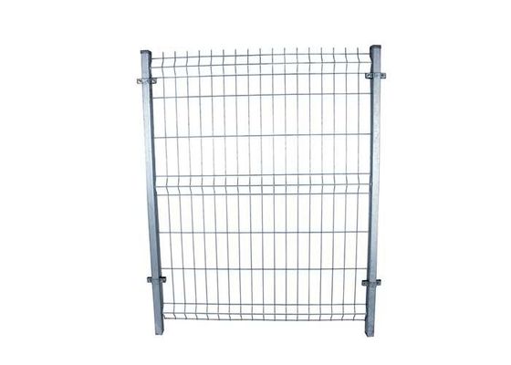 Rechthoek Postpe die 50*200mm Draad Mesh Security Fence met een laag bedekken
