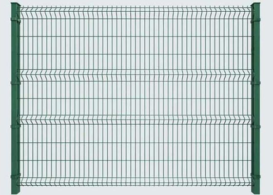 4 mm gegalvaniseerd staal 3d draadmaas hekpanel
