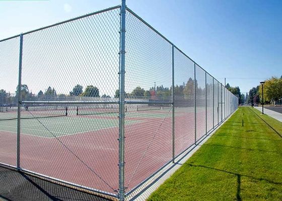 IJzeren gaas keten link hek met 60x60mm gaas grootte en 3mm draad diameter