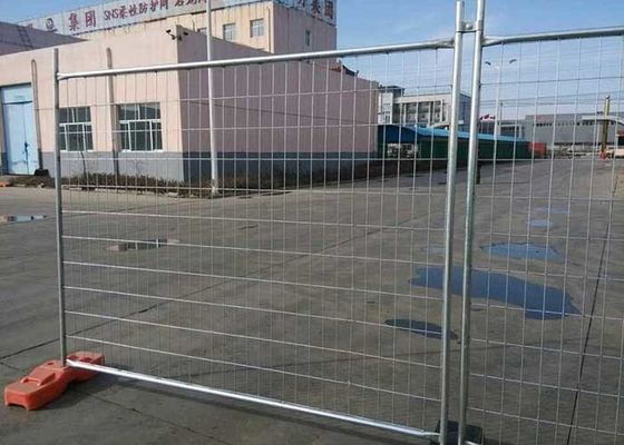2.1M * 2.4m Australië Intrekbaar tijdelijk hek Vierkante gat