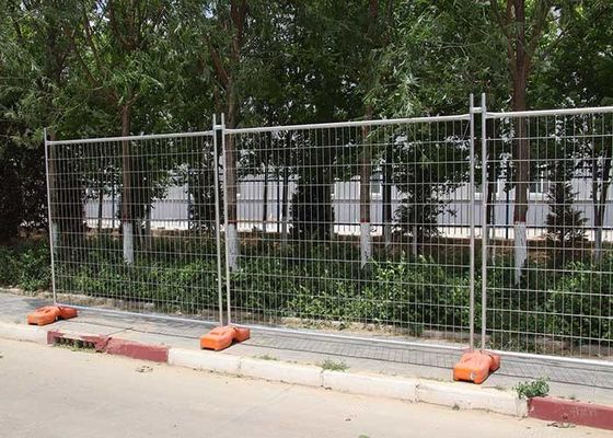 2.1M * 2.4m Australië Intrekbaar tijdelijk hek Vierkante gat
