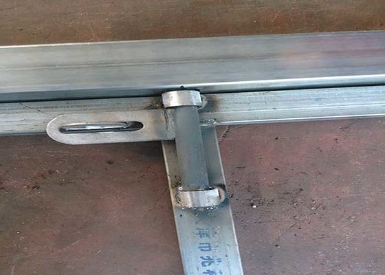 Tuinversiering laag 3D staaldraad gegalvaniseerd bekleed hek in Sliver