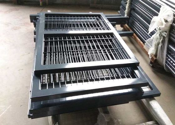 Tuinversiering laag 3D staaldraad gegalvaniseerd bekleed hek in Sliver