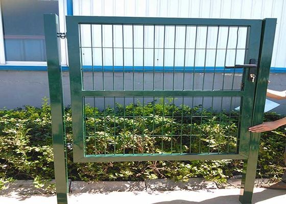 Gemakkelijk te monteren 3D-staal- en ijzeren schuifpoort voor onderhoudsarme huisveiligheid in India