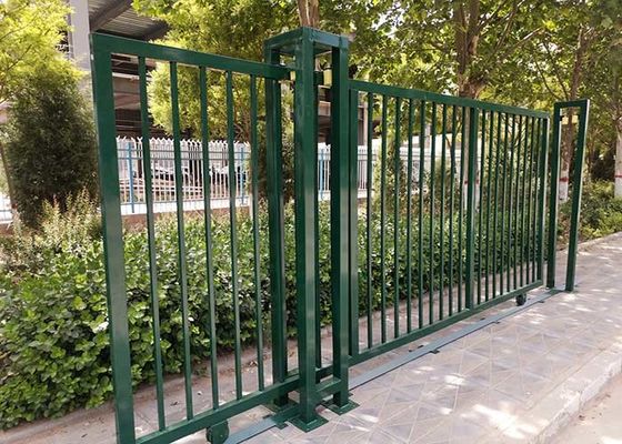 Pvc bedekte 60*60mm Gelaste de Tuinpoorten met een laag van de Metaalveiligheid