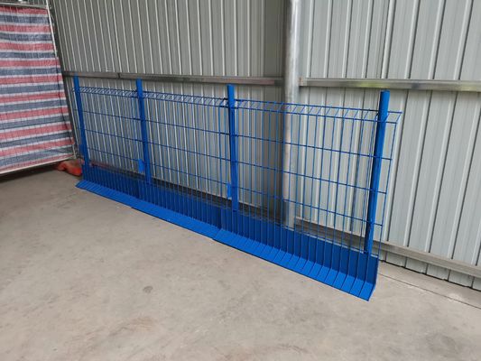 Blauw Q195 Steel Edge Safety Fence Powder Coated