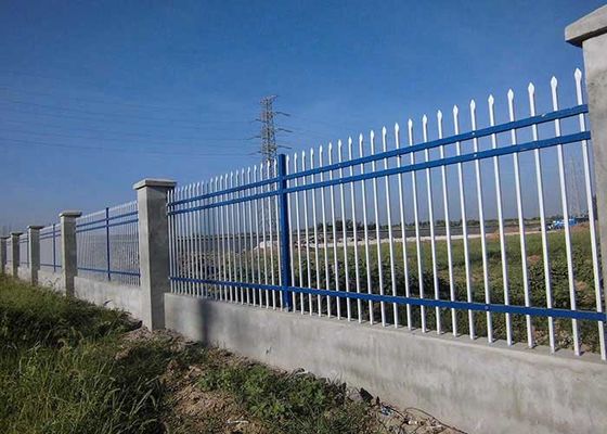 Decoratieve tuin hek poeder gecoate afwerking Geen graven Makkelijk te installeren Lage onderhoud