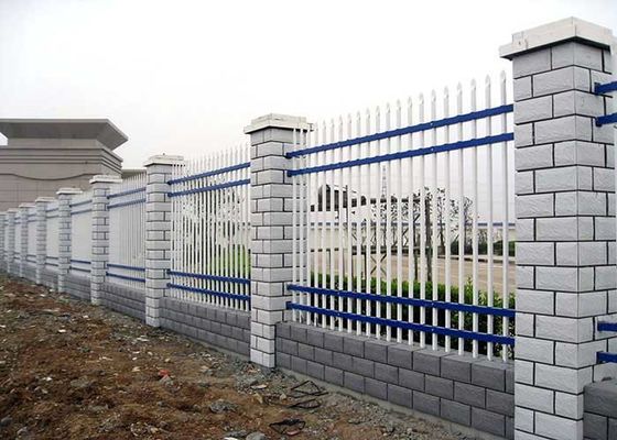Decoratieve tuin hek poeder gecoate afwerking Geen graven Makkelijk te installeren Lage onderhoud