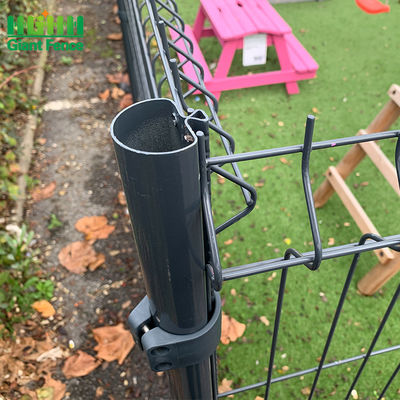 Metalx Fabrieksprijs Goedkoop Groen/Zwart PVC bedekt buitentuin 3D Curved Welded Bending Perimeter Security Wire/V Mesh