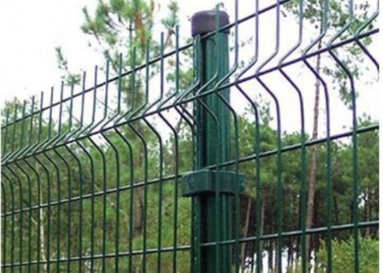 Metalx Fabrieksprijs Goedkoop Groen/Zwart PVC bedekt buitentuin 3D Curved Welded Bending Perimeter Security Wire/V Mesh