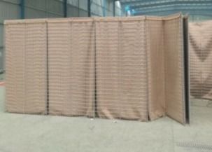 Het zinkaluminium bedekte 75*150mm Hesco de Muur van de Barrièreontploffing met een laag