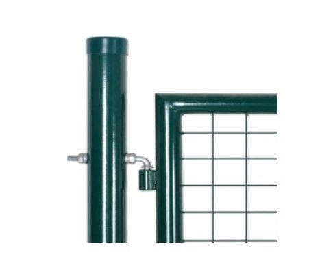 Gegalvaniseerde poeder beklede stalen tuin hek deur buisvormige dubbele poort waterdicht 3D-model voor woonruimte