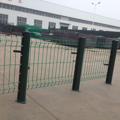 Metalx Fabrieksprijs Goedkoop Groen/Zwart PVC bedekt buitentuin 3D Curved Welded Bending Perimeter Security Wire/V Mesh