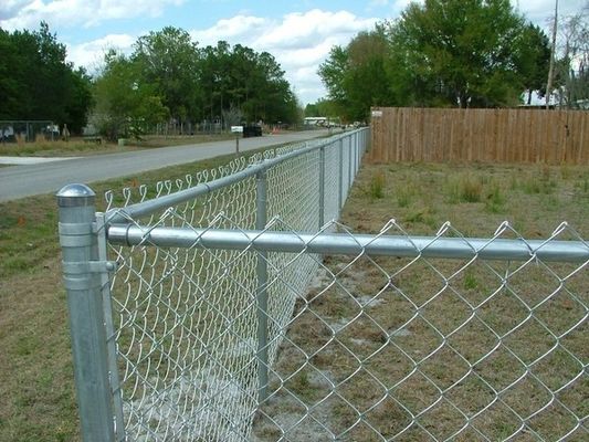 6 voet 9 Maat 40*40mm Diamond Chain Link Fence