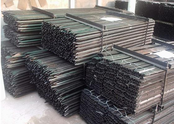 40*-40*4.0mm Stalen Gestopte T Post Boerderij hek Metalen 8 Ft 0,95 Lb Per Foot