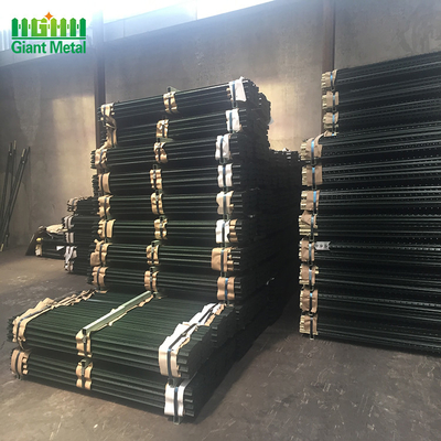 Gebiedsomheining 0.8m Lang Staal Beslagen T Post 0,95 1,25 1.33lb/Ft