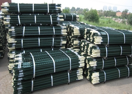 40*-40*4.0mm Stalen Gestopte T Post Boerderij hek Metalen 8 Ft 0,95 Lb Per Foot