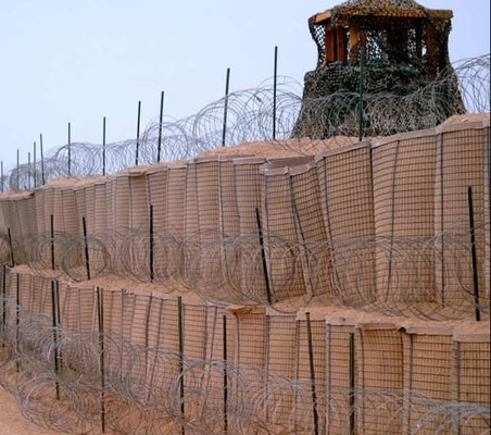 1.0m het Bastionmuur Op zwaar werk berekende Hete Ondergedompelde Gegalvaniseerde 5.0mm van Hoogtehesco