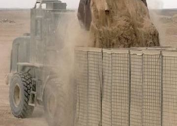 Gegalvaniseerde Gabion-Doos 4.0mm de Vloedmuur van de Bastionbarrière