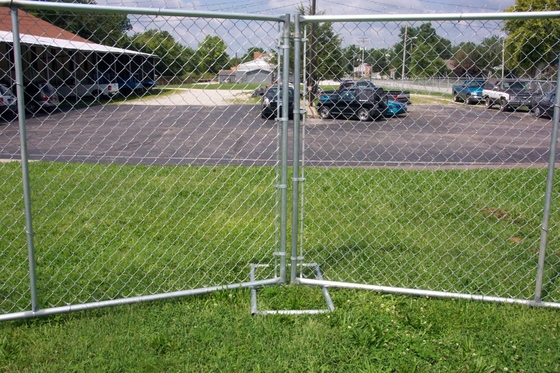 Van de Projectendiamond chain link fence american van de veiligheidsbouw Burgerlijke Tijdelijke werkkracht 3mm