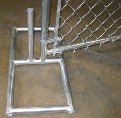 Van de Projectendiamond chain link fence american van de veiligheidsbouw Burgerlijke Tijdelijke werkkracht 3mm