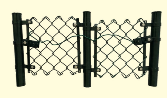 Vrije Steekproeven 40x40mm Met een laag bedekt Diamond Chain Link Fence Steel en Pvc