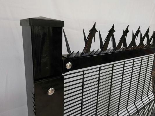 60*60mm 358 Mesh Fencing Powder Coating Middle Type met Gespplaat