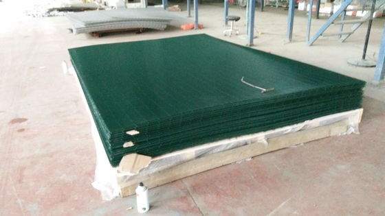 Gegalvaniseerd gespannen 358 mesh omheining poeder bekleed buitenkant
